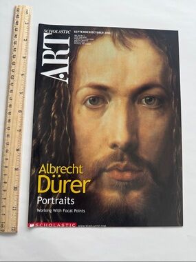 Scholastic Art Magazine - Albrecht Dürer portraits EUC Sept 2001